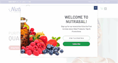 Desktop Screenshot of nutrasal.com